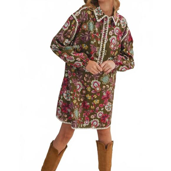 &MERCI Dresses & Skirts - NEW &MERCI sarah dress in brown